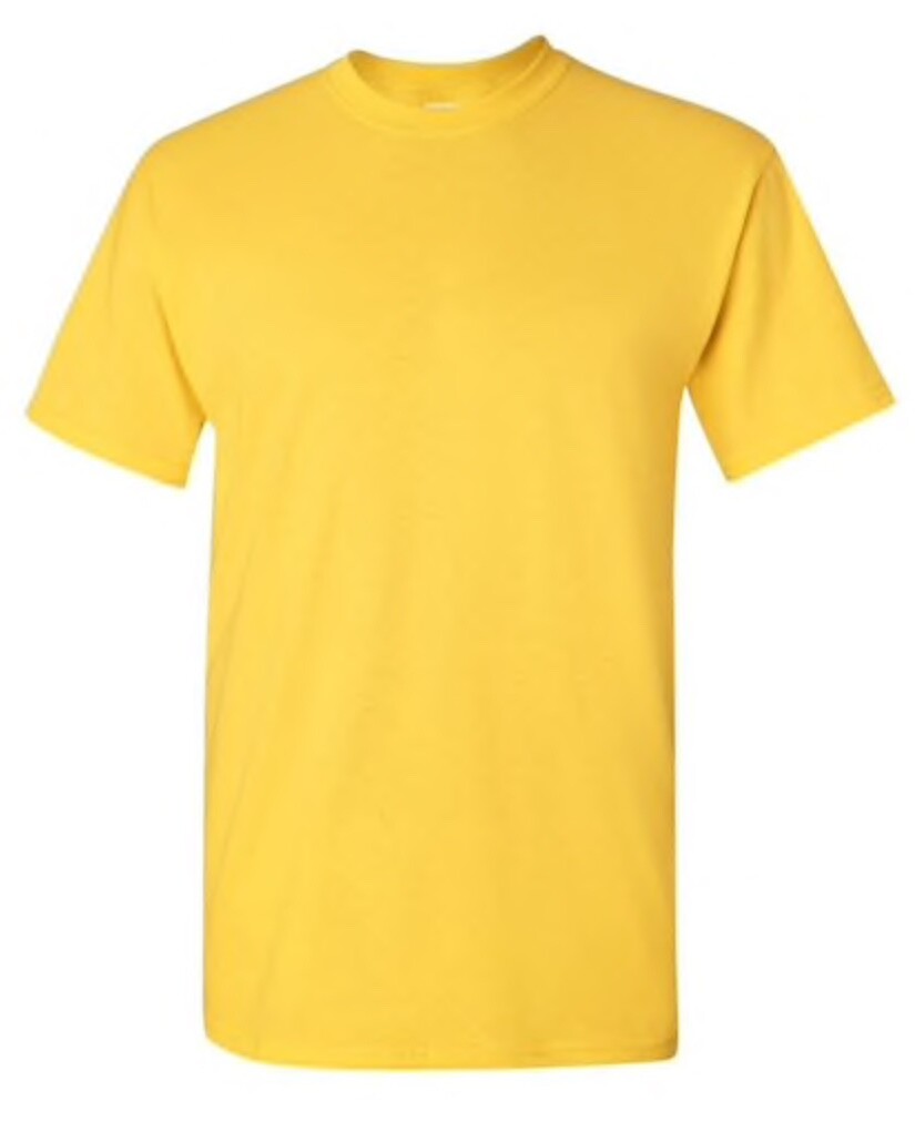 Gildan Heavy Cotton T-Shirt Blank Tee 5.3oz Solid Short Sleeve S-XL # 5000 NEW