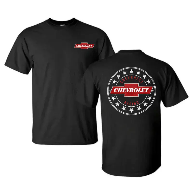 Chevrolet Racing Logo Shirt – Chevy Motorsport Graphic Tee, Muscle Car