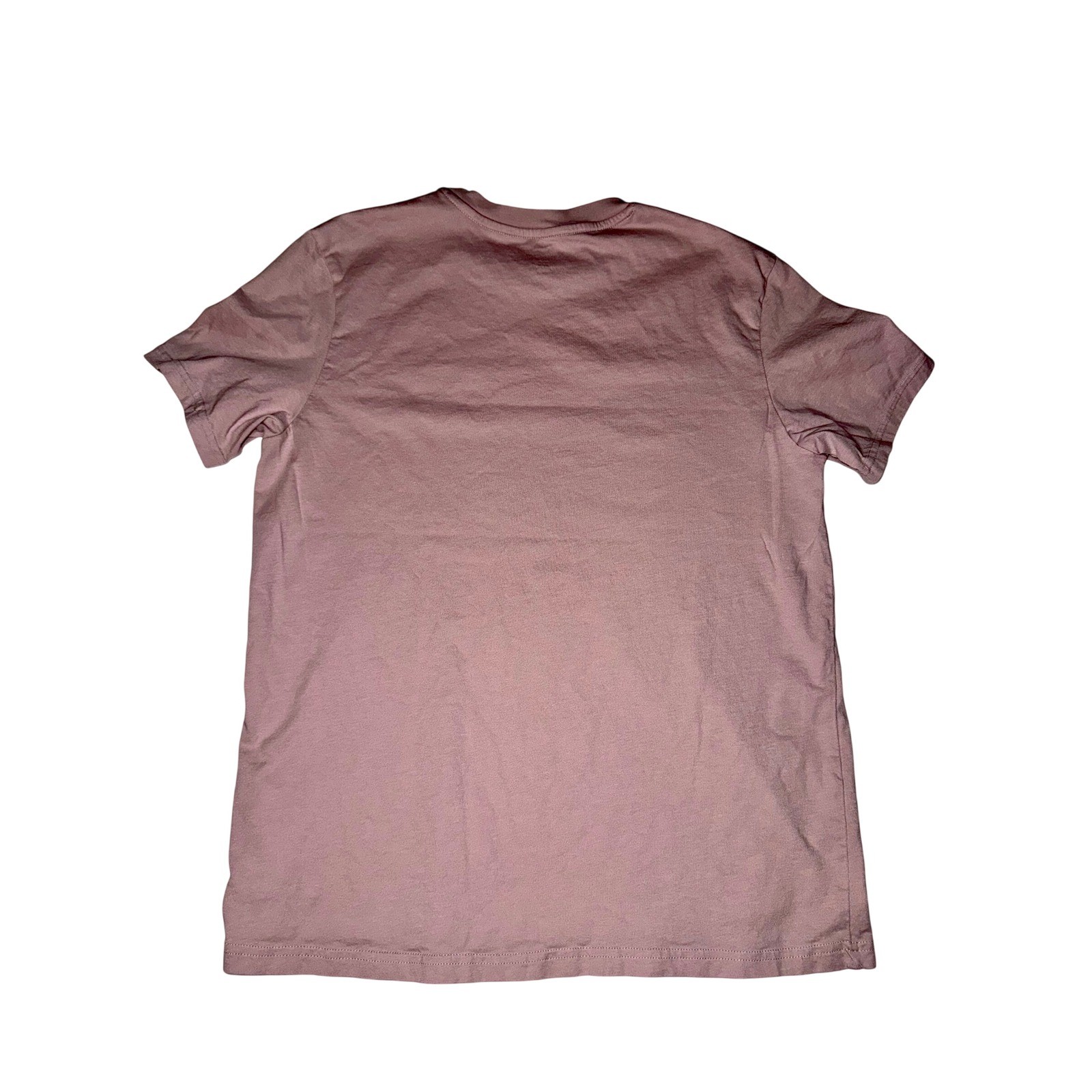 H&M T-Shirt Mens Medium Mauve Pink Regular Fit Short Sleeve Cotton Crew Neck