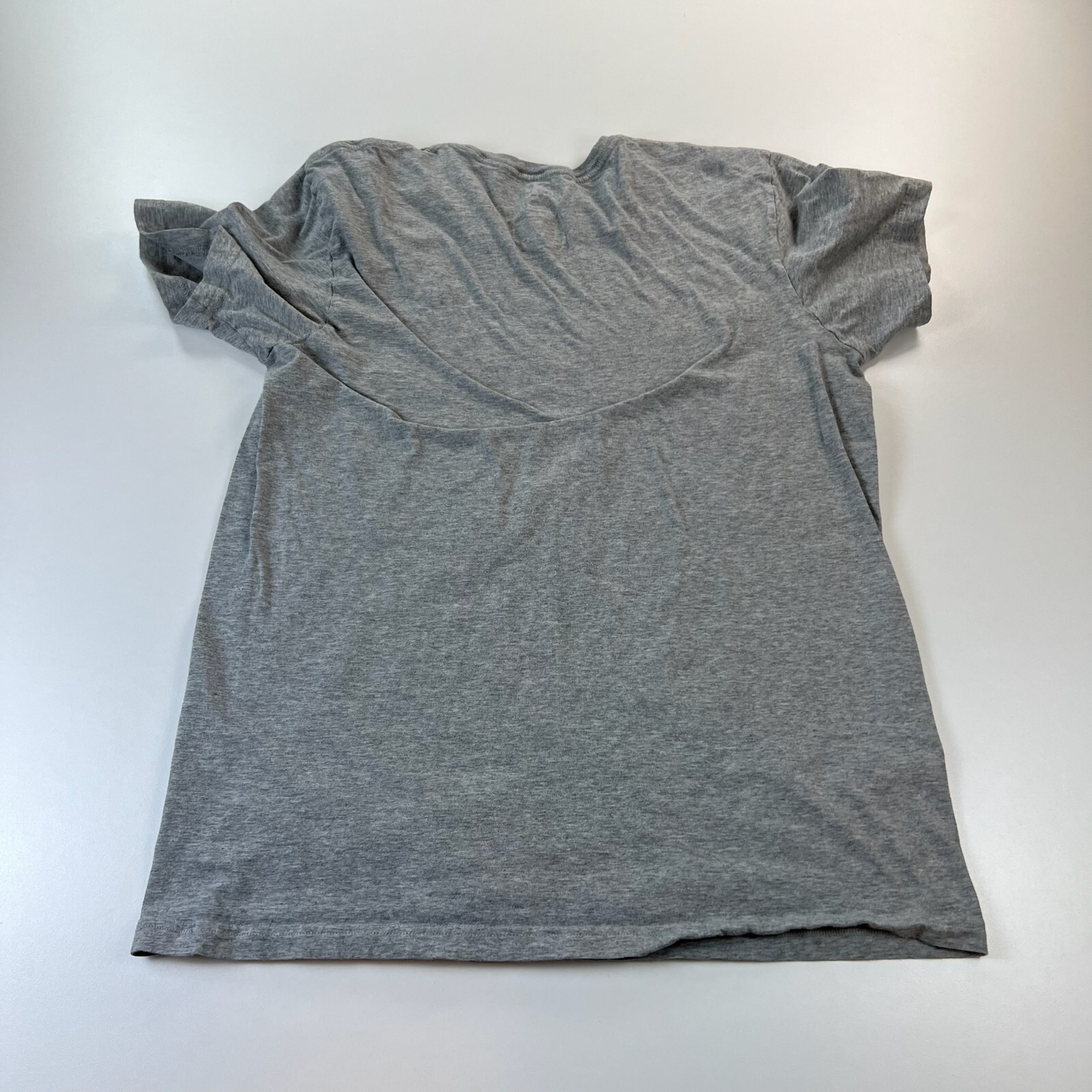 Polo Ralph Lauren Shirt Mens Medium Gray Crew Neck Classic Fit Pony Preppy