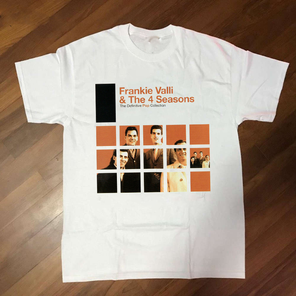 Frankie Valli the Four Seasons Definitive Pop Collection T Shirt Size S-5XL SS10