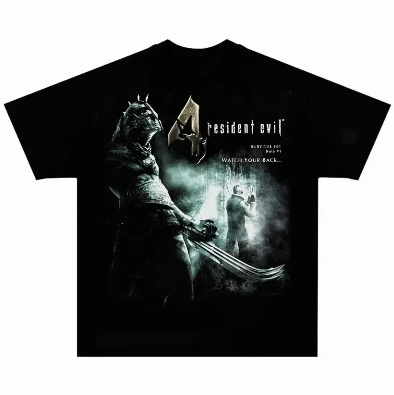 Resident Evil 4 Horror Game Graphic Tee