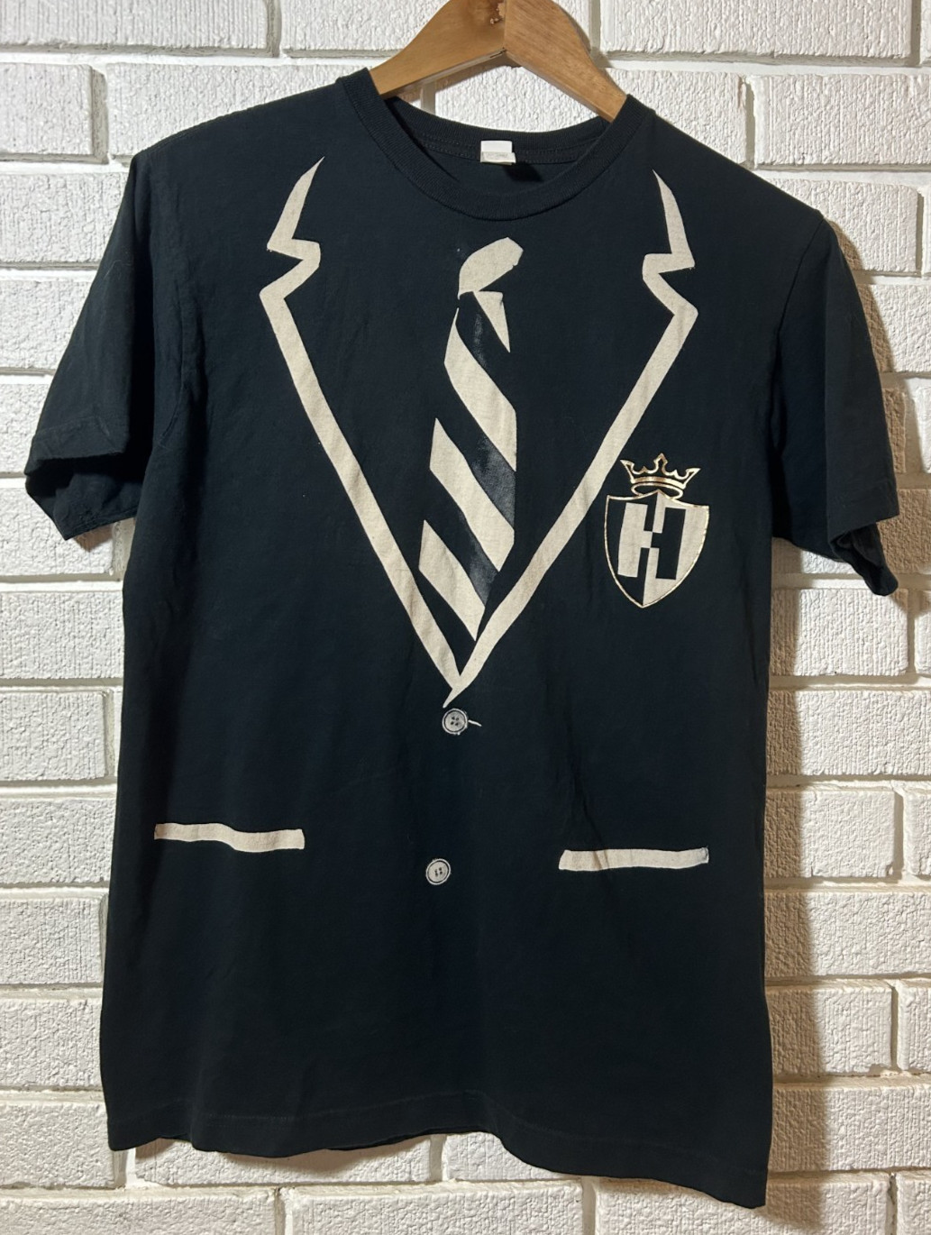 The Hives 2007 Tuxedo T-Shirt from The Black and White Album Tour Size Medium