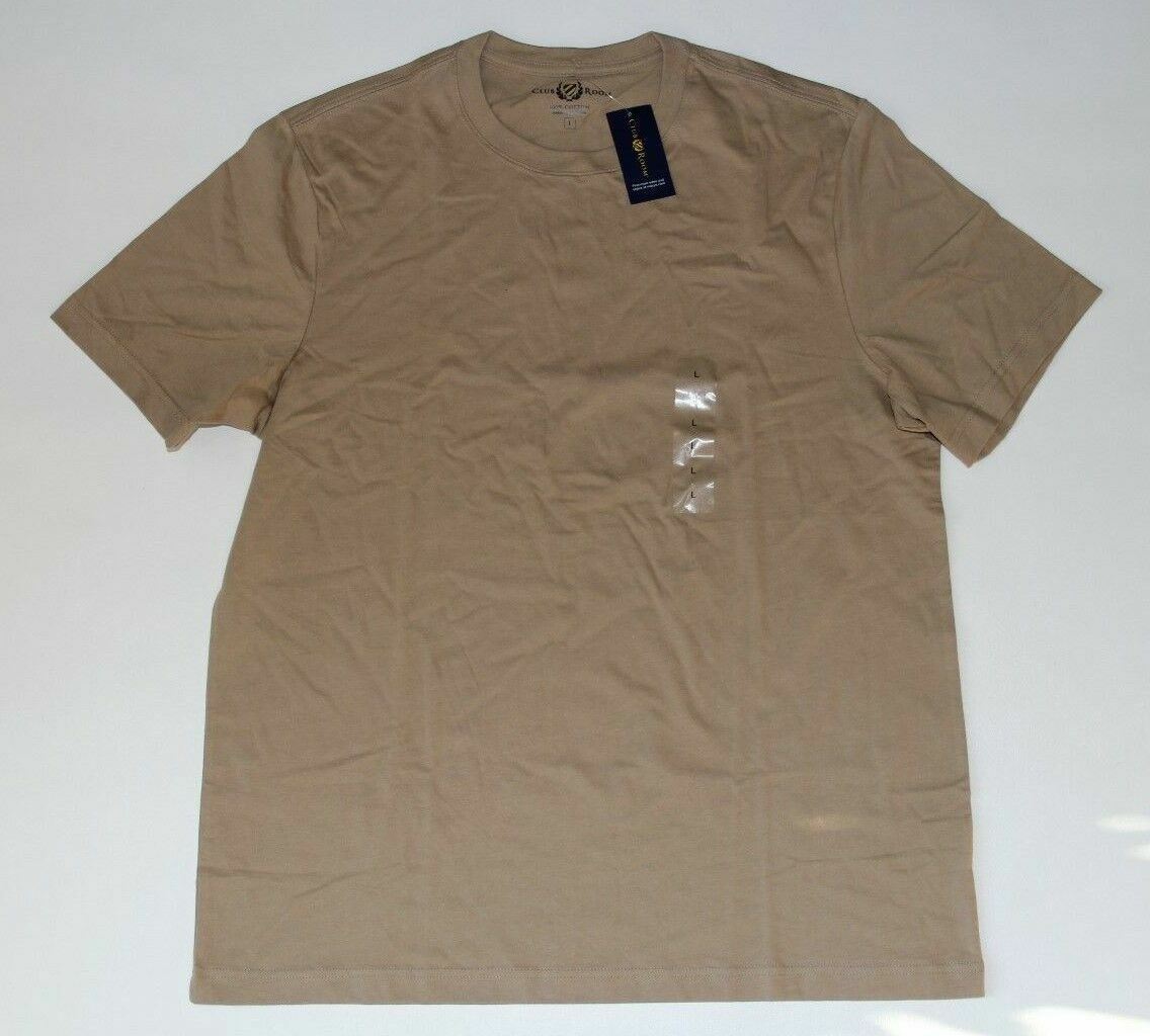 New Club Room Brick Dust Men’s Large Short Sleeve Crewneck T-Shirt