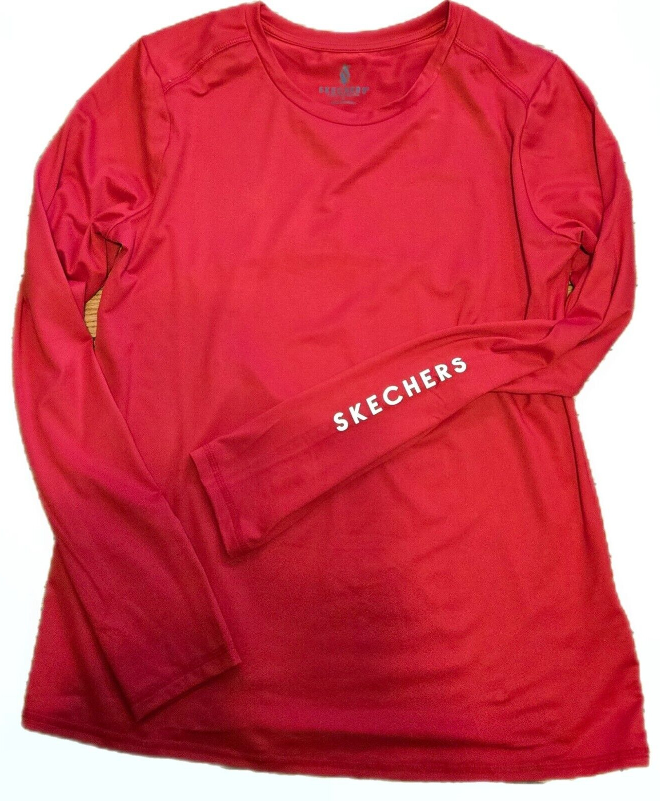Skecher T – Shirt Mens Size Large Red Length 25 in Chest 19 in Sleeves 26 in