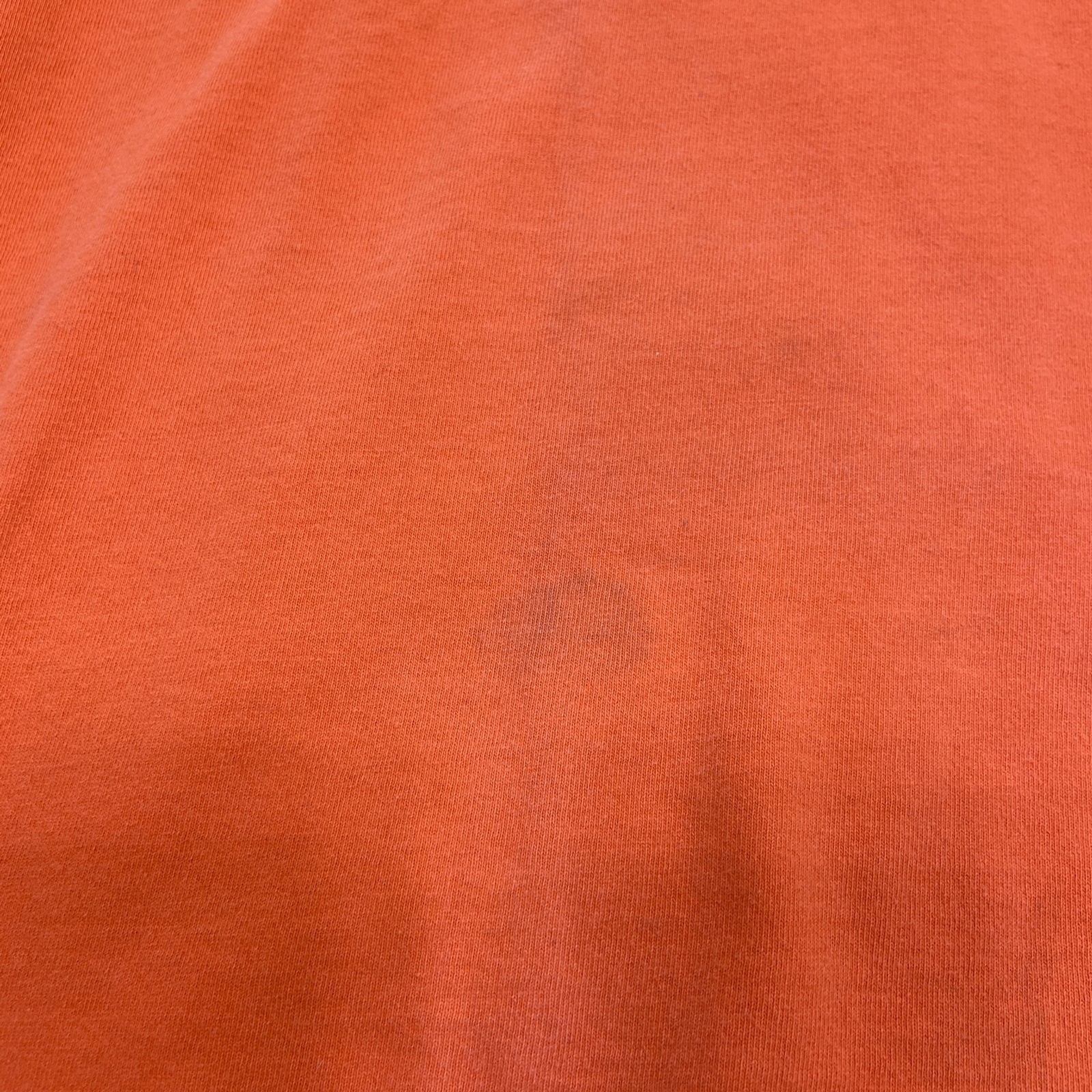 VTG 90s Single Stitch Embroidered Mickey Mouse Disney Orange T-Shirt Men’s Sz XL