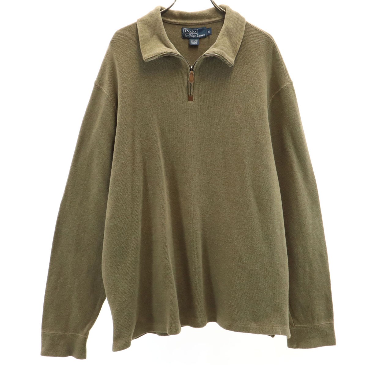 Polo by Ralph Lauren Long sleeve High neck half zip Wear XL pullover Men’s