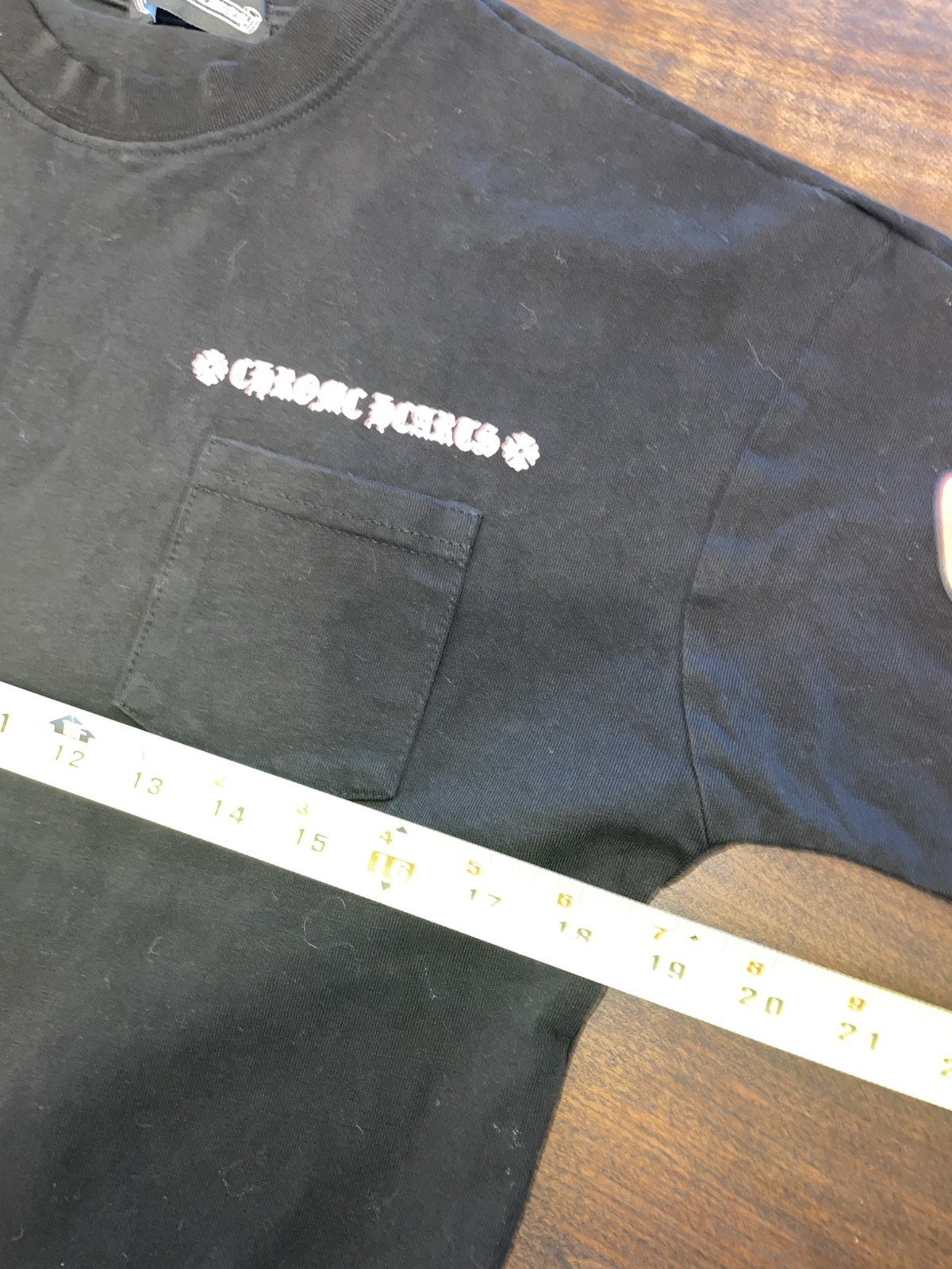Chrome Hearts x Matty Boy “Chomped” Designer Black T-Shirt – Small