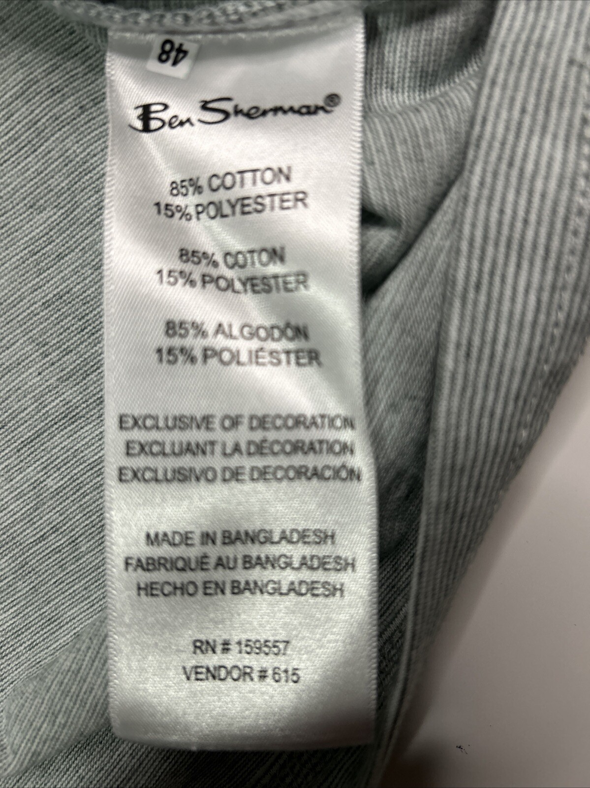 NWT Ben Sherman T-shirt Men’s Medium Short Sleeve Logo Athleisure Pocket Casual