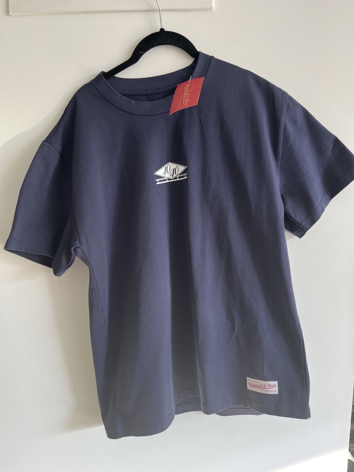 Fanatics Fest Mitchell & Ness x Jay-Z 40/40 Club T-Shirt – Navy – Size M – $45