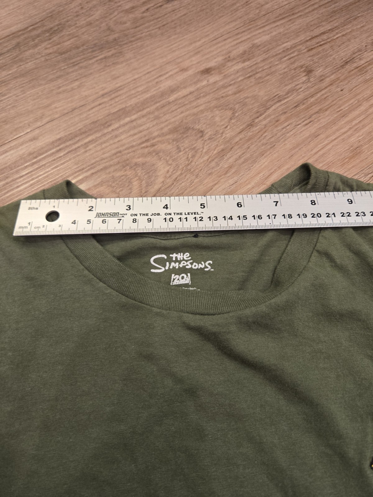 Vintage Bart Simpson Embroidered T-Shirt Green Fox Men’s Size Large