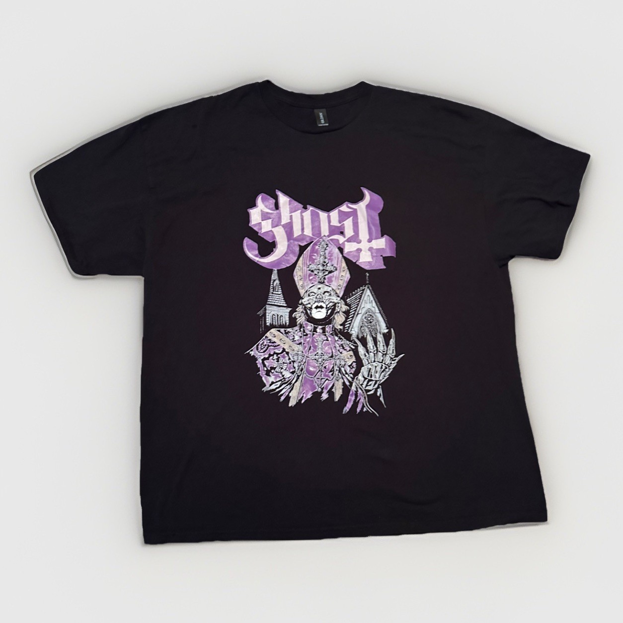 Ghost The Tall Man Papa V BlackT-Shirt – Eye Drop Select NEW & OFFICIAL Band Tee