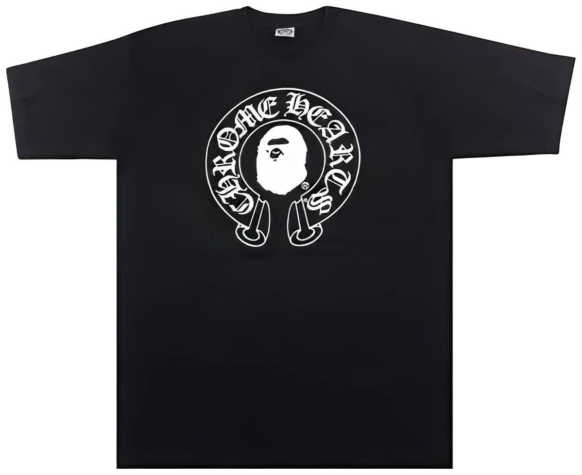 A Bathing Ape BAPE Inter Miami CF Baby Milo Graphic Crew Neck T-Shirt L Black