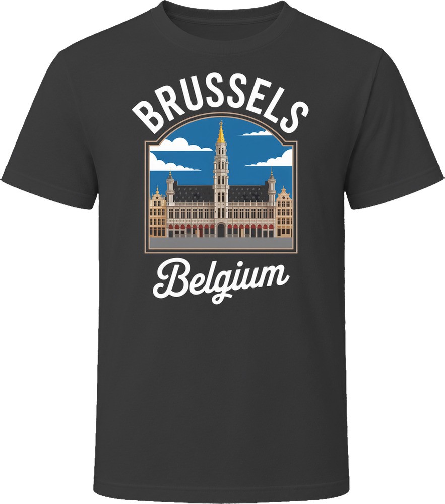 Brussels Belgium Tourist Vacation Gift T T Shirt