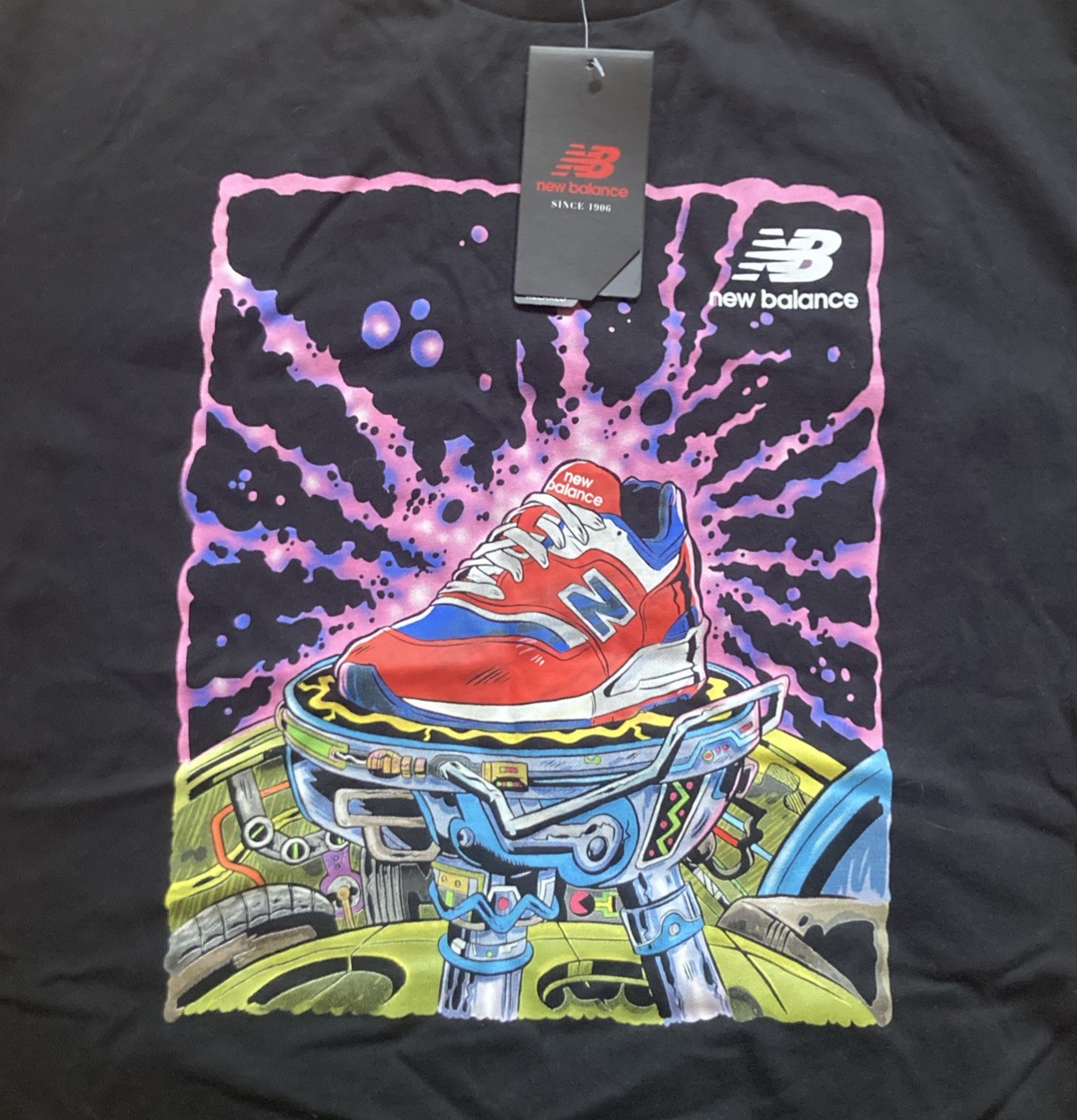 NWT New Balance 997 Gigzilla Creative Lab T-Shirt Collab Limited Edition Sz XL