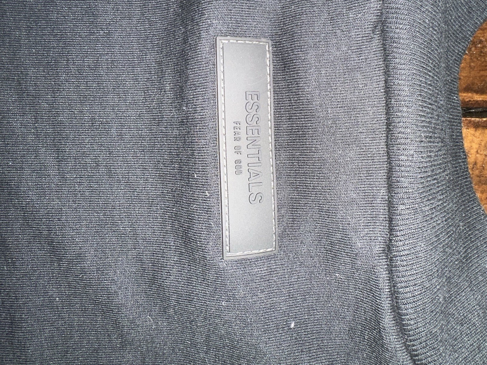 Fear of God Essentials Mockneck Long Sleeve Shirt – Stretch Limo Black NWOT