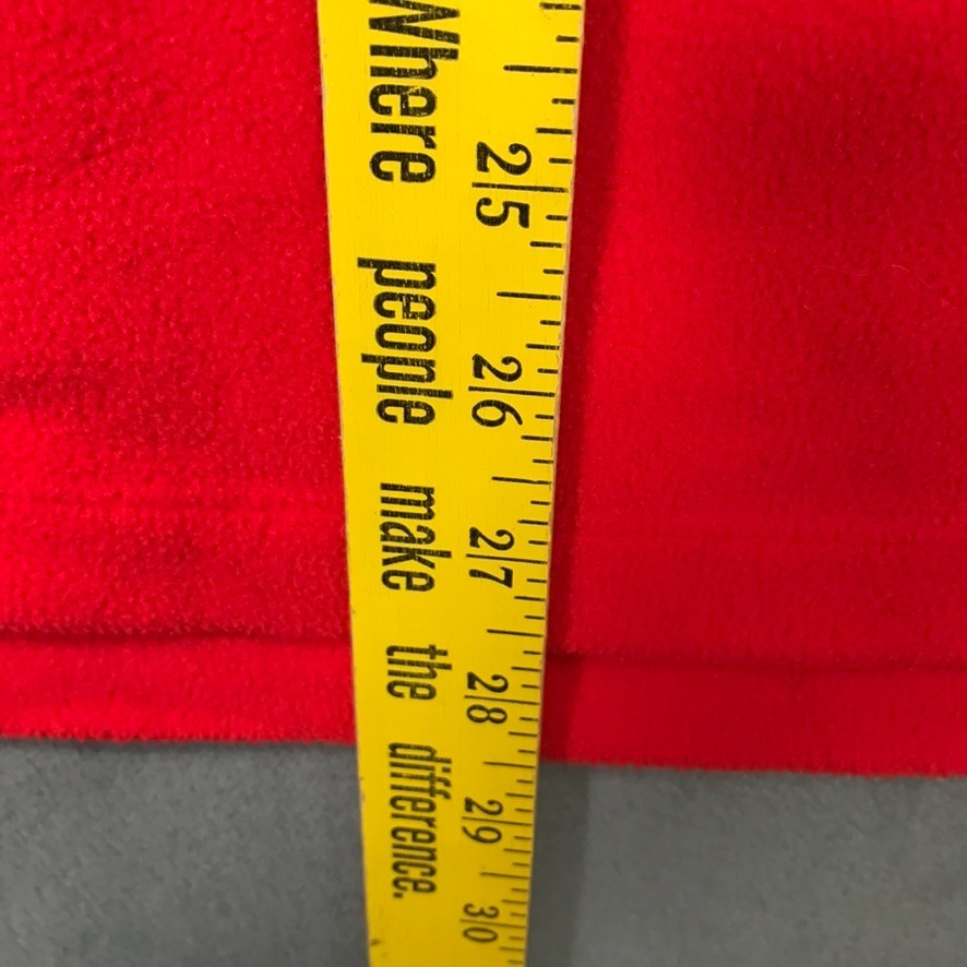 The North Face Sweater Men’s XL Red Fleece 1/4 Zip Pullover Mock Neck Outdoors