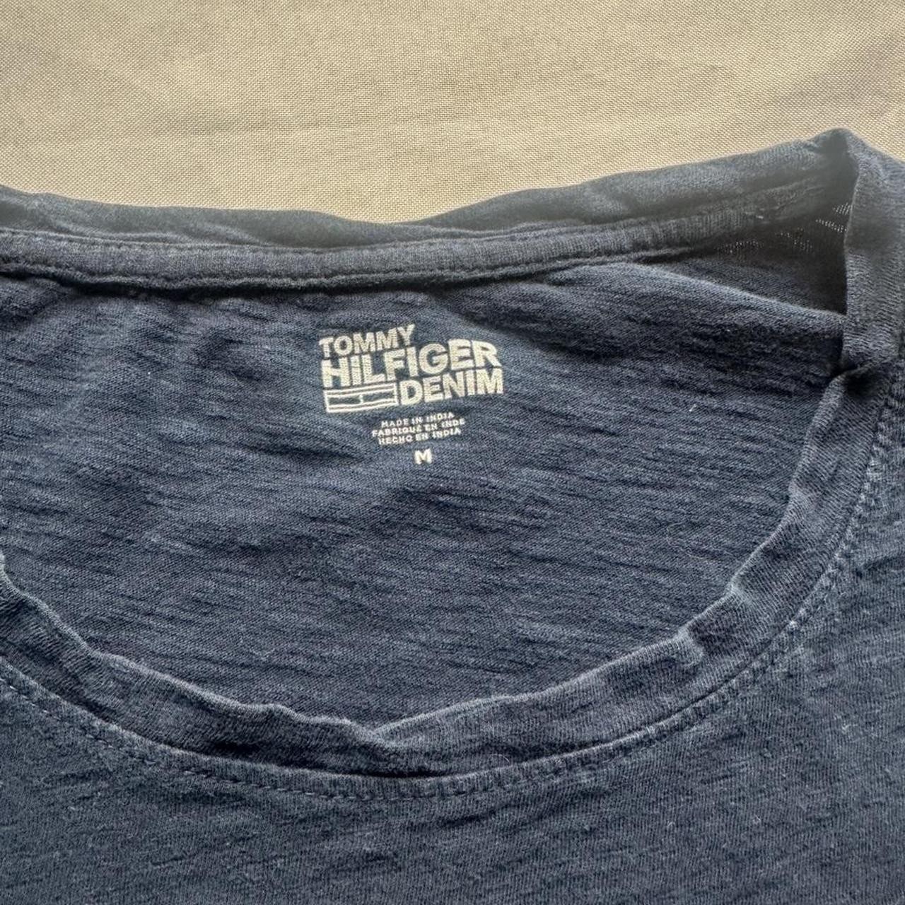 Tommy Hilfiger Denim Color Block T-Shirt Medium