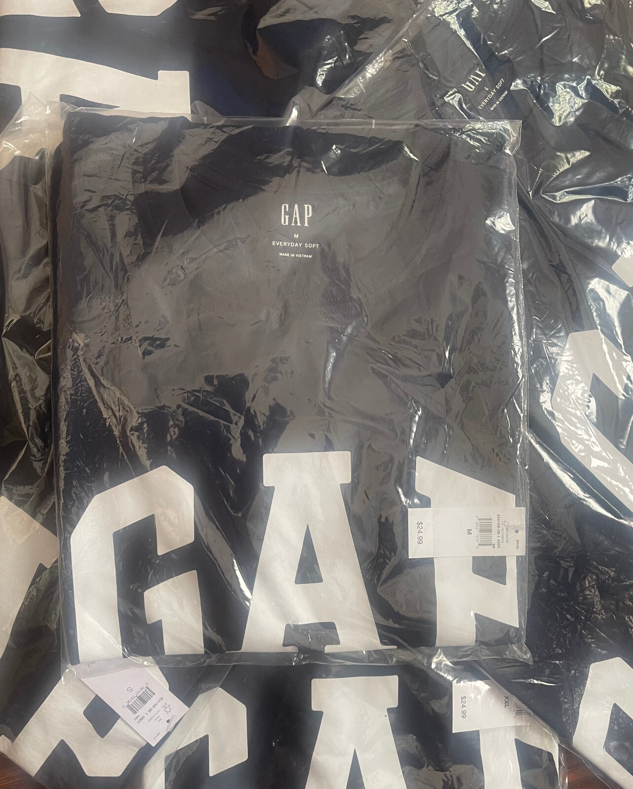 GAP Men’s Short Sleeve Crew Neck Everyday Premium Tee T-Shirts S M L XL XXL-NEW