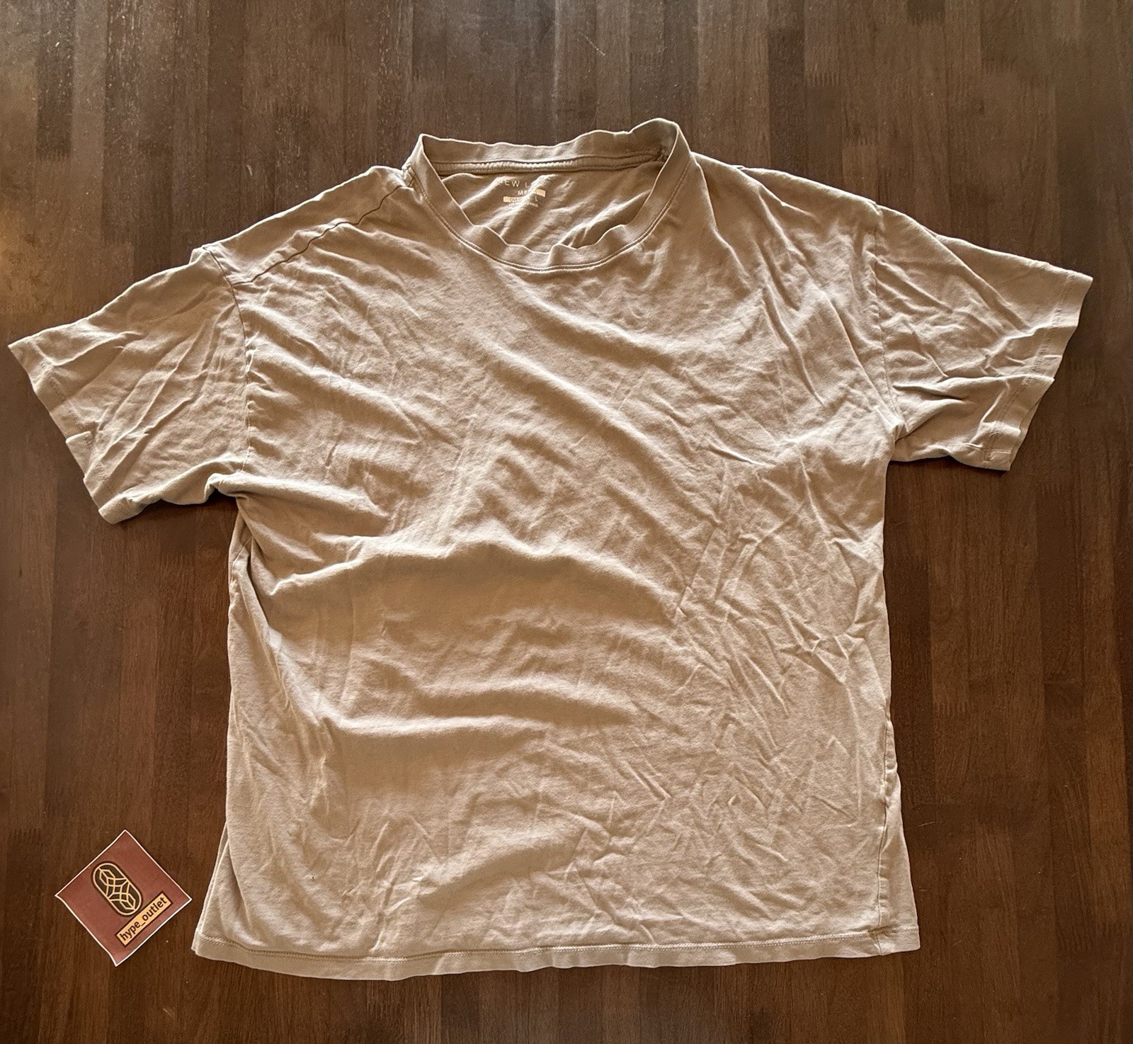 Men’s New Look Grey Blank T-Shirt size Large Oversized Cotton INSTA SHIP