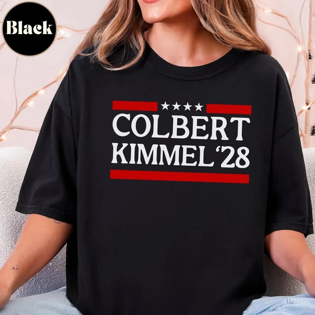 Colbert Kimmel 28 Black Tshirt