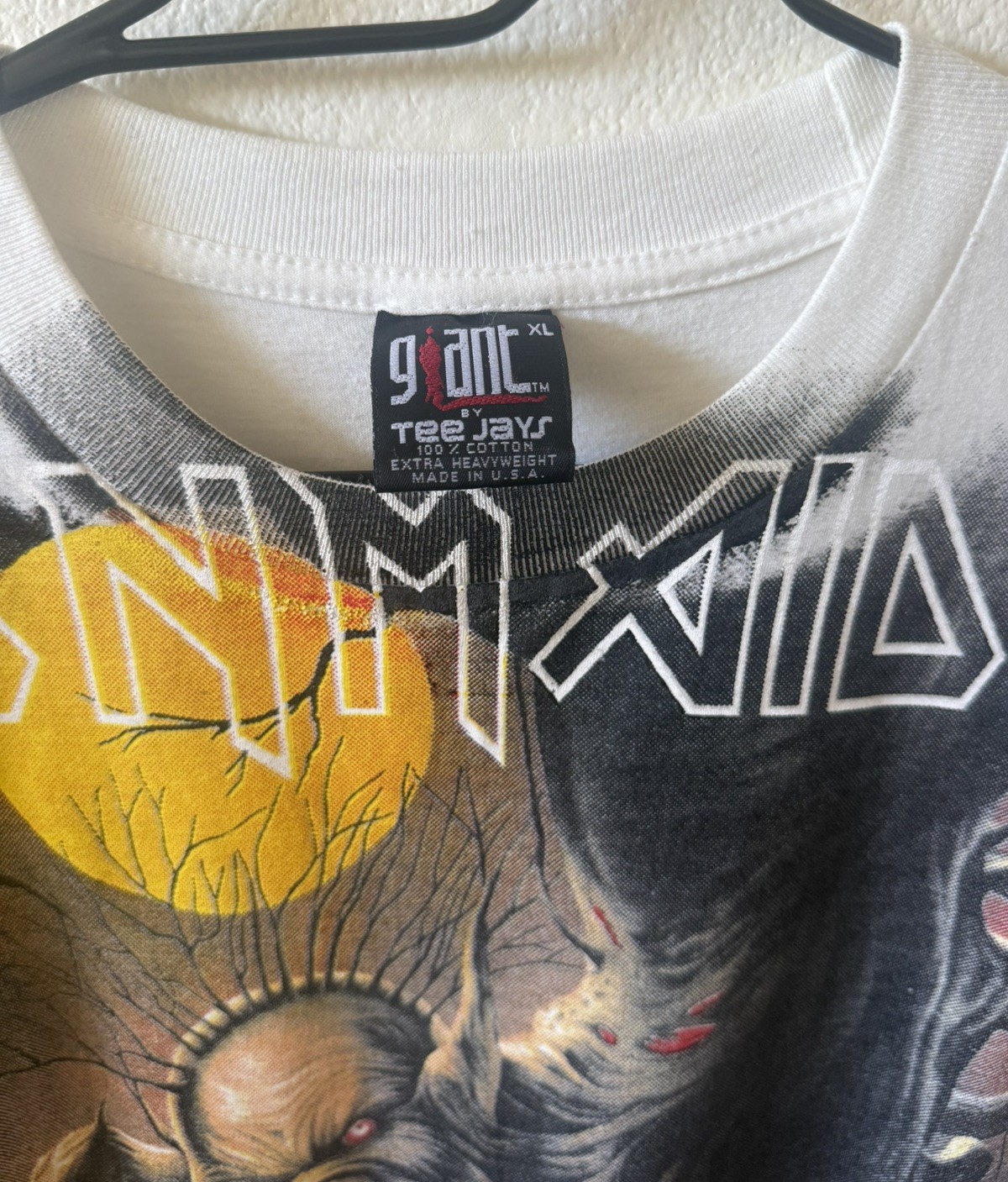 Vintage Iron Maiden T-Shirt 1989 – (Single Stitch, Made in USA, GIANT TEE JAYS)
