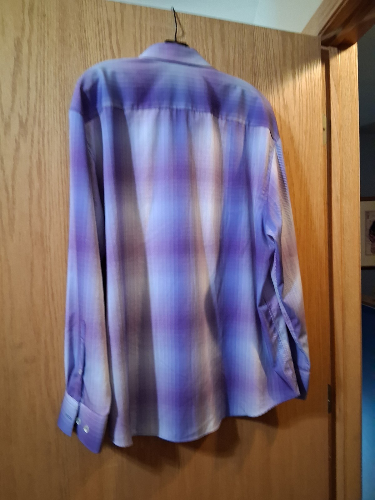 CON.STRUCT Modern Fit performance dress shirt XXL. purple Long Sleeve