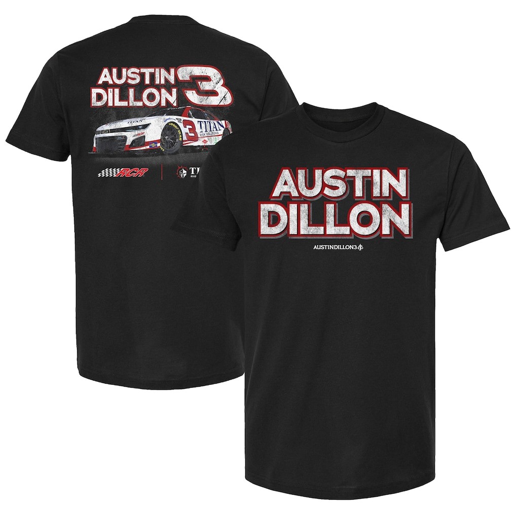 Austin Dillon Titan Risk Solutions T Shirt NASCAR RCR Racing Driver Tee