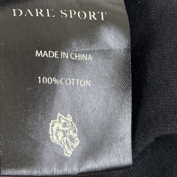 Darc Sport Pocket T Shirt Mens XL Wolves Viking Skull Black Gym Bodybuilding Tee