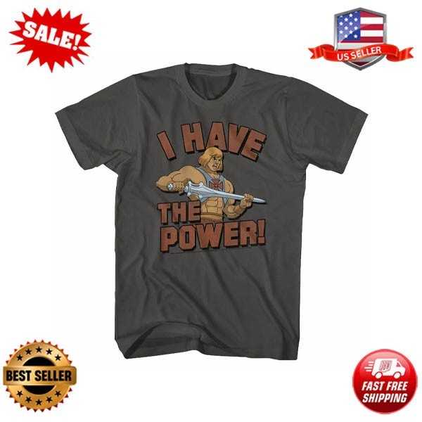 Masters Of The Universe 80’s Cartoon He-Man I Have The Power Men’s T Shirt