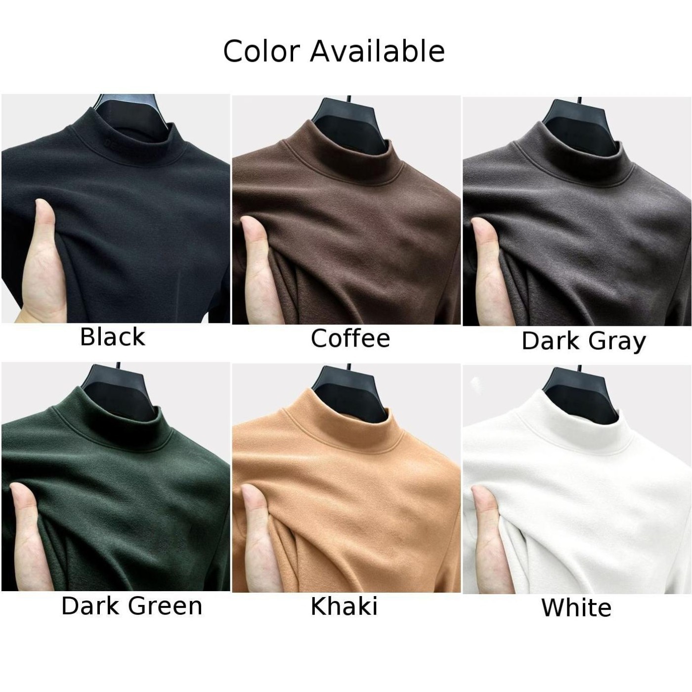 Men’s Half Turtleneck Sweatshirt Effortless Style with a Comfortable Fit