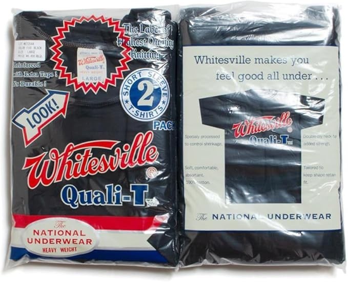 WHITESVILLE 2-PACK T-SHIRT – White [ WV73544 ] Made in Japan