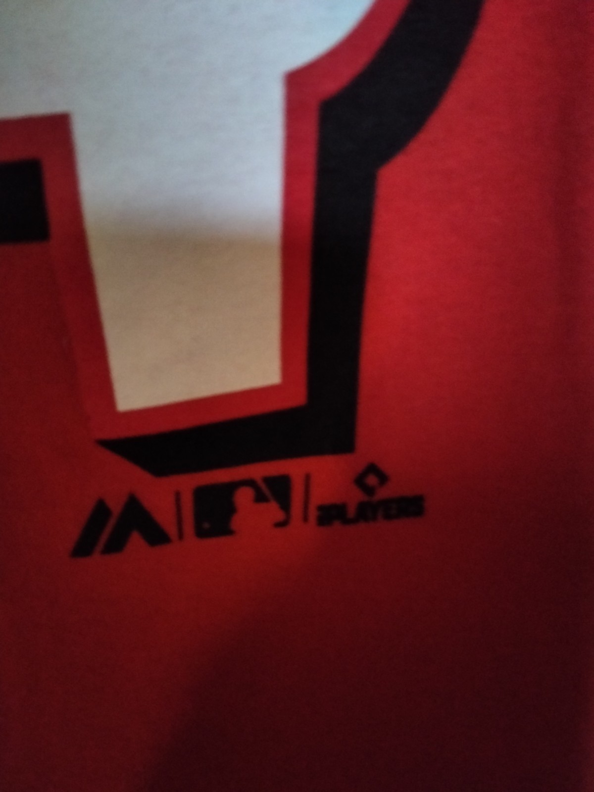 Cincinnati Reds DelaCruz #44 Baseball T Shirt Red MLB Licensed, Medium NWT
