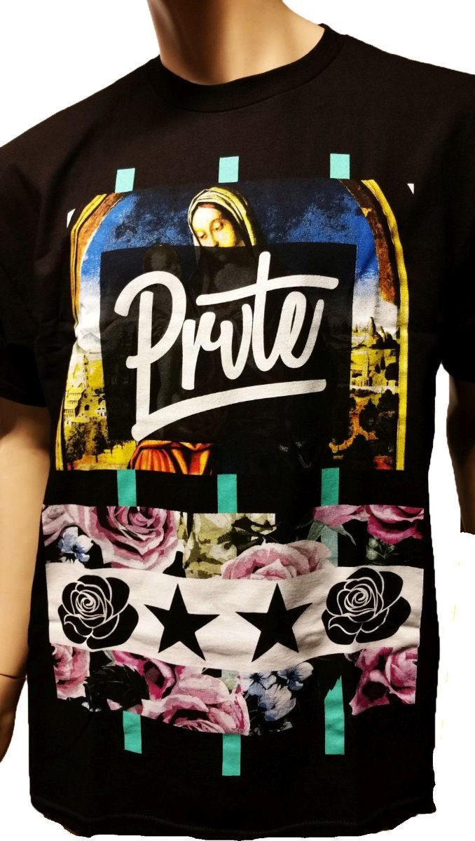 authentic Private Label Tyga Last Kings T-shirt Bandana Raglan Baseball Tee