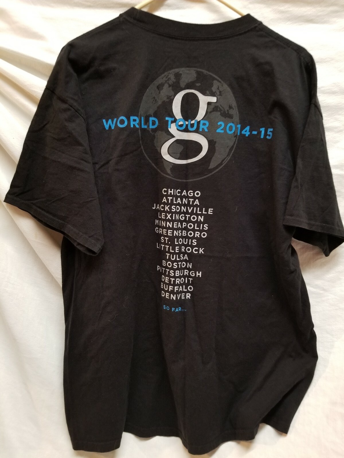 Garth Brooks World Tour 2014-15 Shirt size XL Country Music