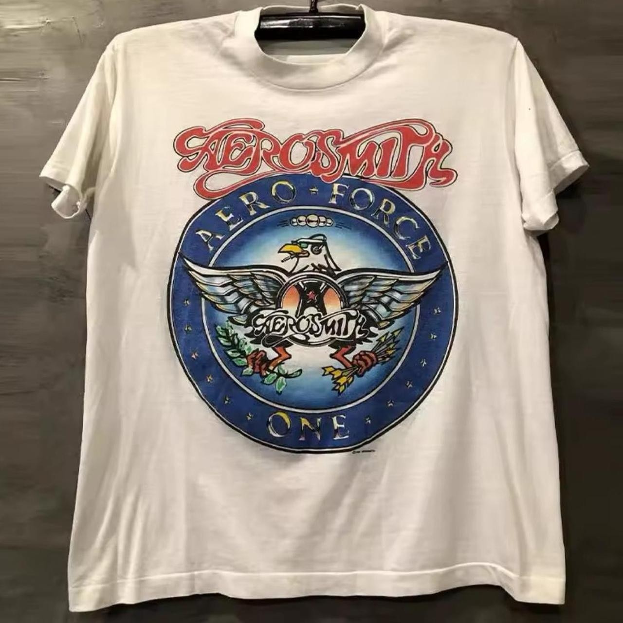 Aerosmith 1988 Tour Band Retro Style White Unisex Tshirt S-5XL WA1176