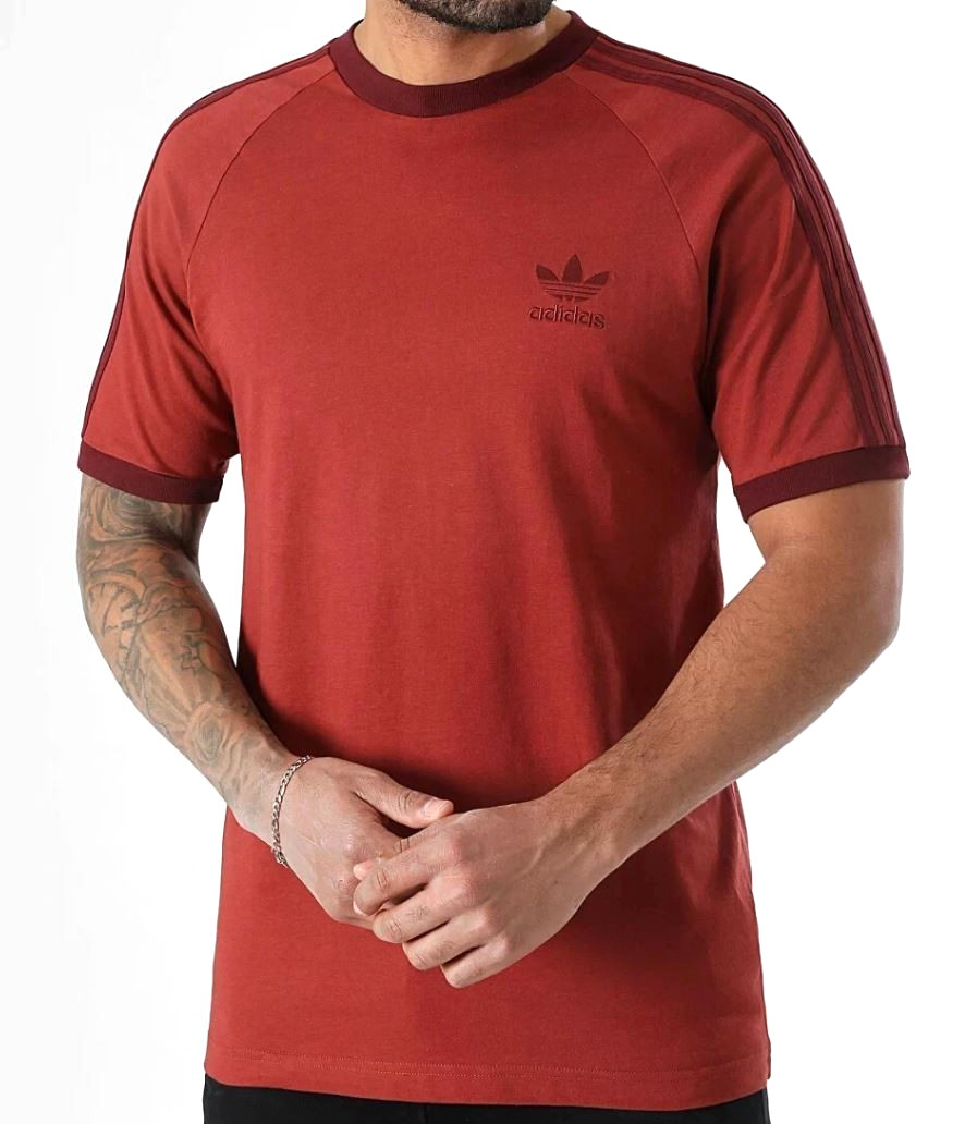 NEW MENS ADIDAS ORIGINALS CALIFORNIA TREFOIL TEE SHIRT~SIZE MEDIUM #JN7019