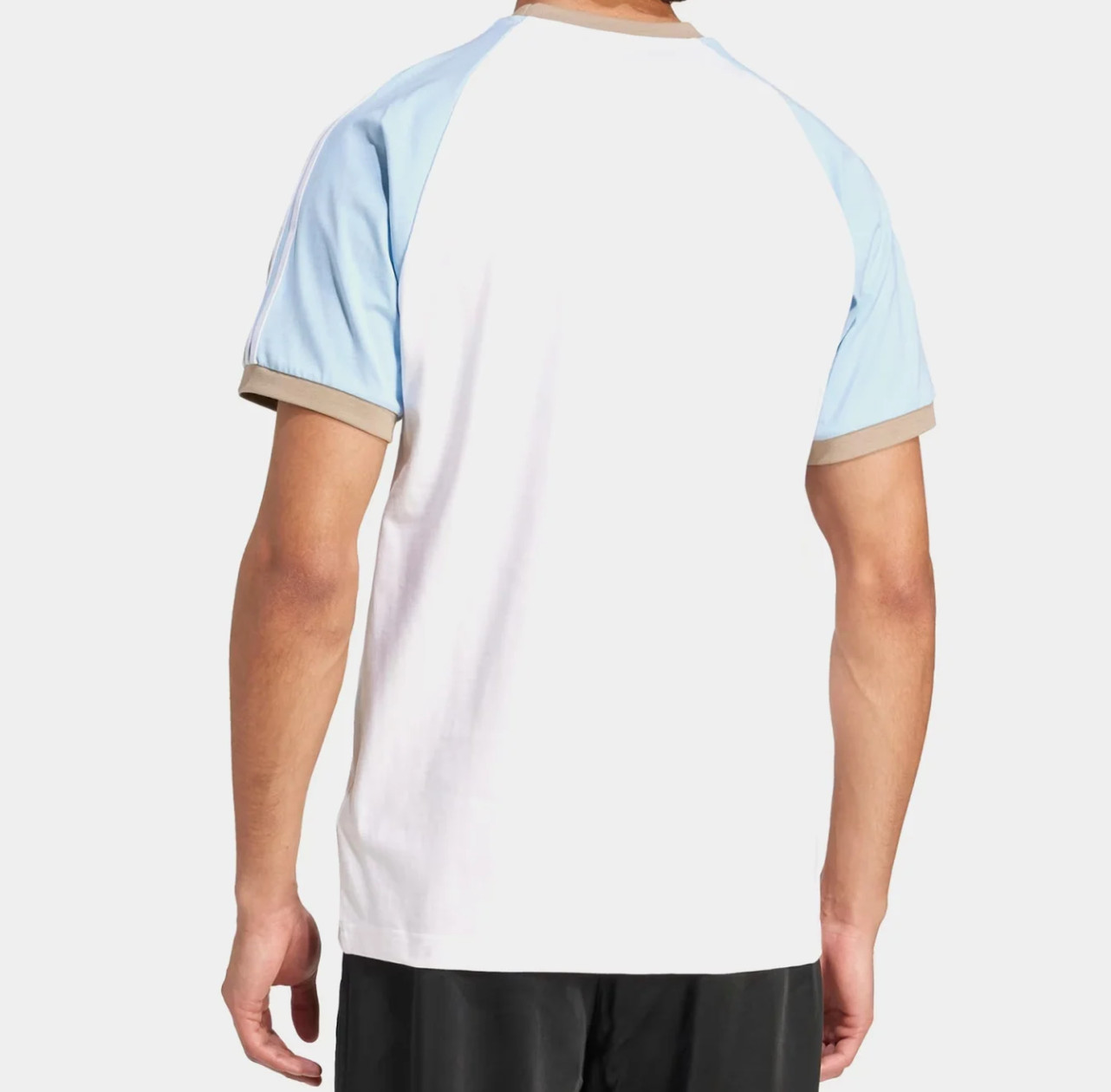 NEW MENS ADIDAS ORIGINALS 3-STRIPES CALIFORNIA TREFOIL SHIRT ~SIZE LARGE #K96