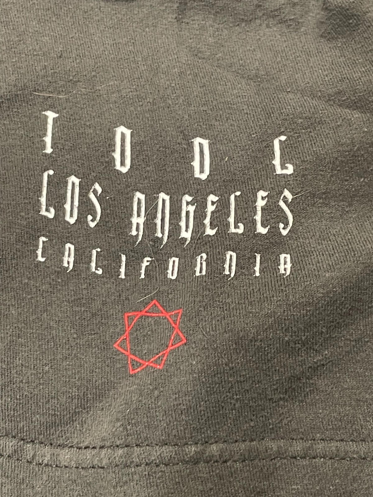 TOOL Band T-Shirt Spectre Spikes Los Angeles California 2-Sided 2018 Concert L