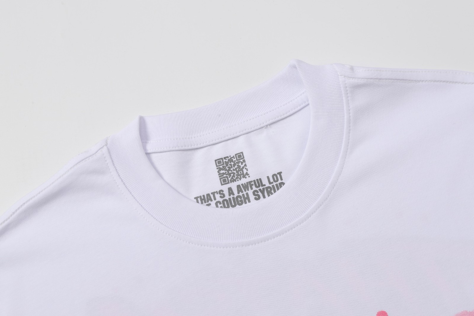 THAT’S A AWFUL LOT OF COUGH SYRUP Tshirt White & Black S-M-L-XL