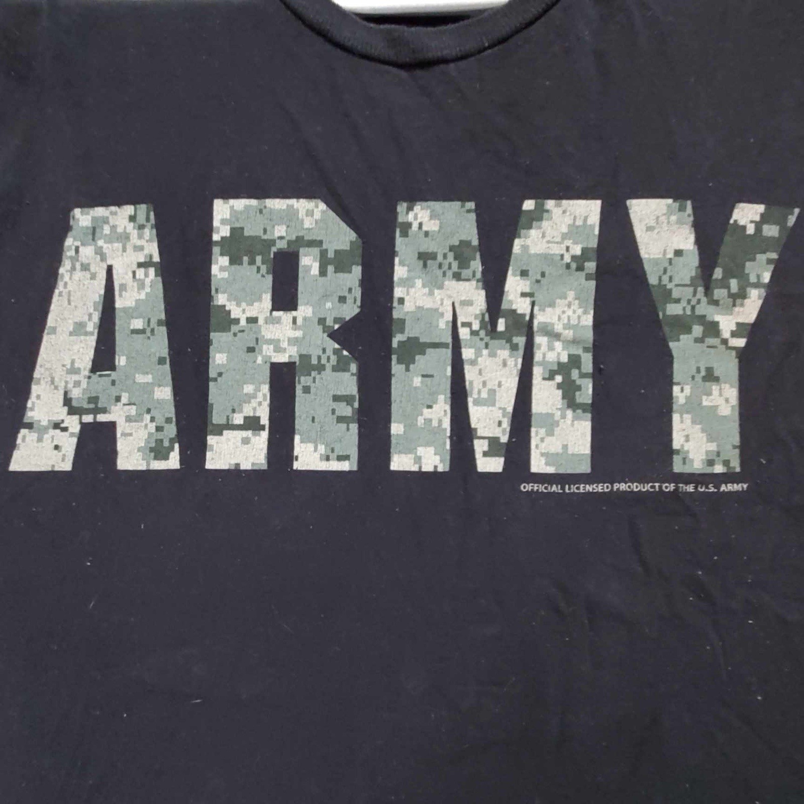 Digital Camo US Army T-shirt Made in USA Medium M