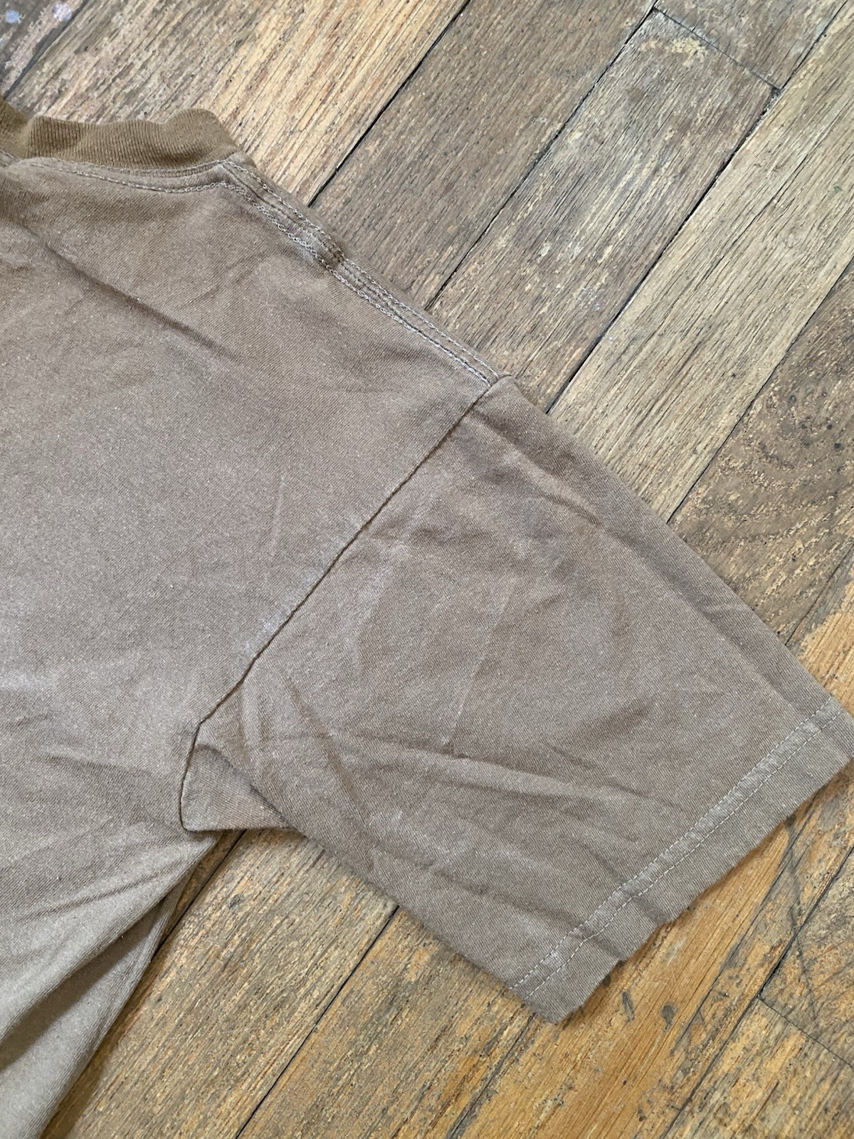US Military Surplus Mens S Coyote Brown T-Shirt Combed Cotton Tactical Army