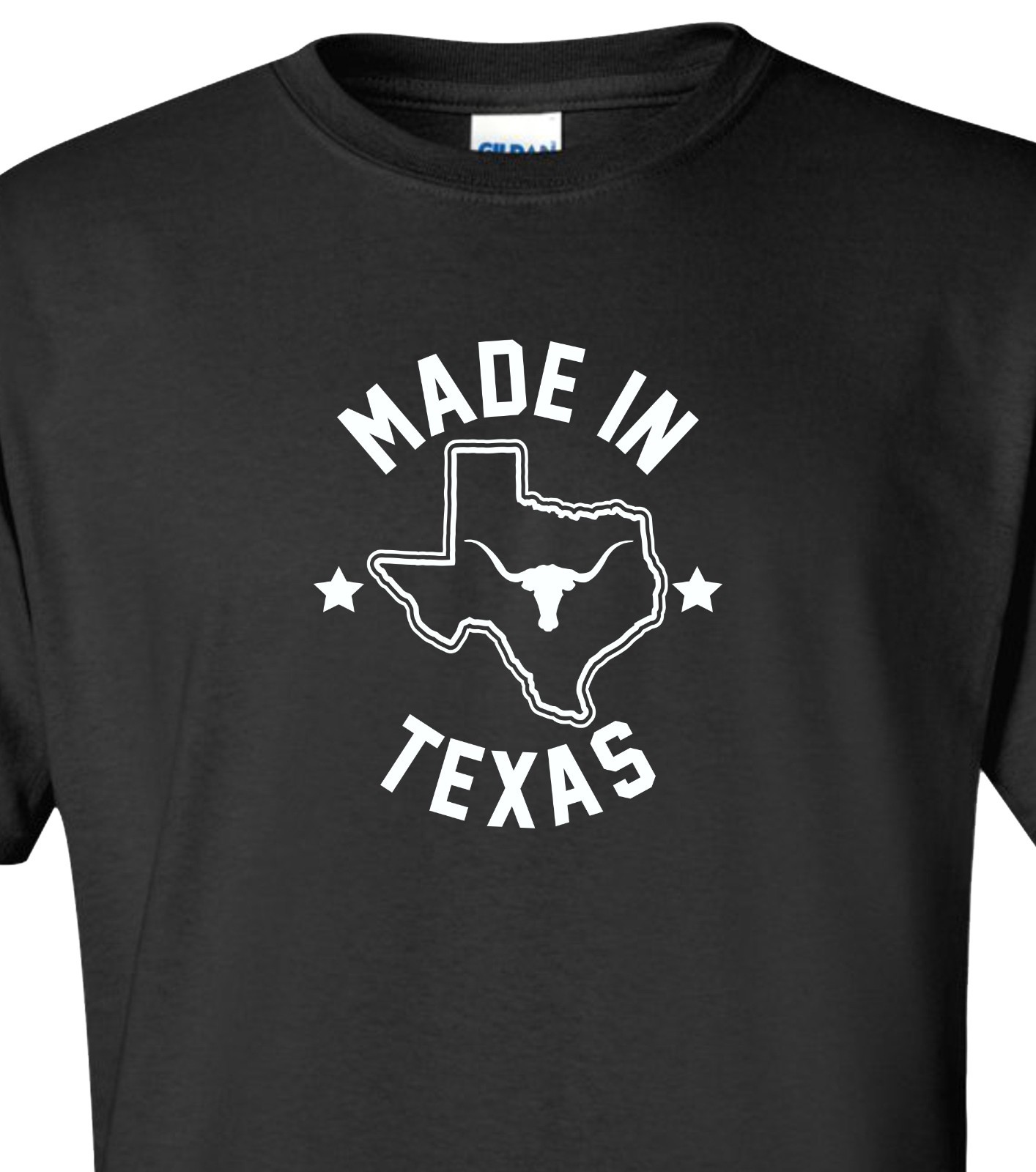 “Made in Texas” T-Shirt Sizes S-4XL lone star state dallas houston home born