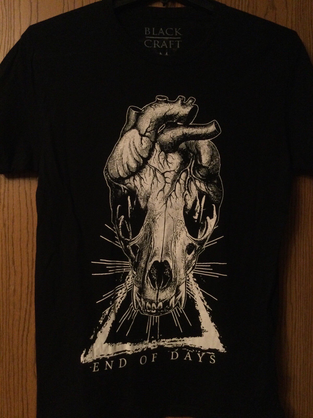 Black Craft Cult – “End Of Days” – Black Shirt – M – Gothic