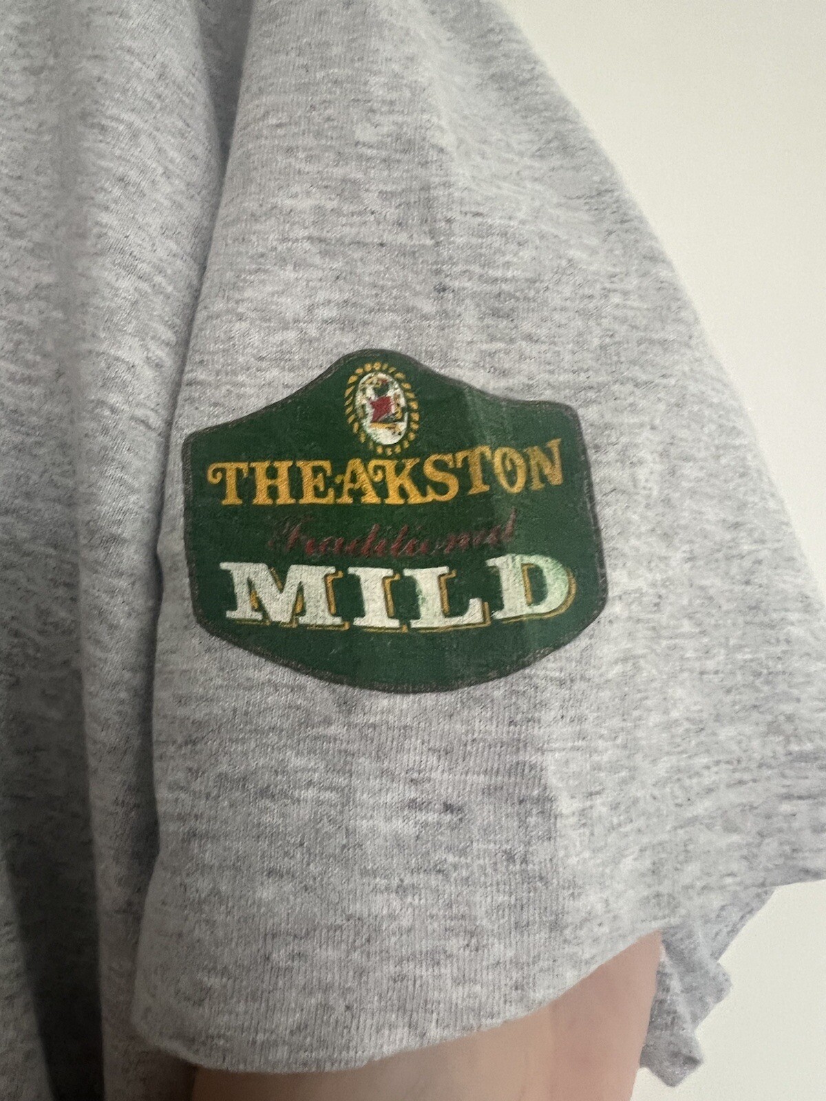 Vintage Single Stitch Theakston Traditional Mild Beer T Shirt Screen Stars XL