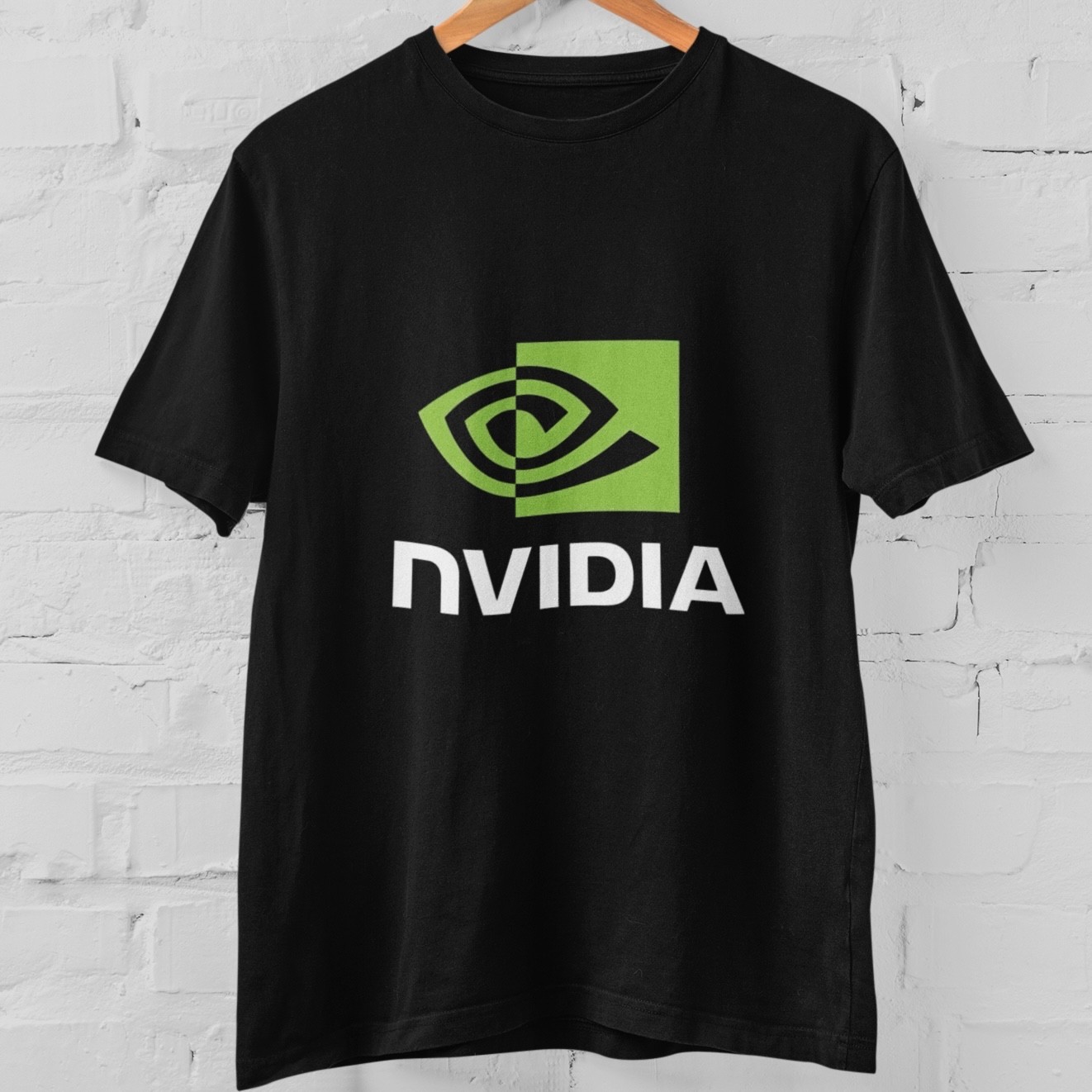 NVIDIA Logo T Shirt Unisex Graphic Tee Casual Short Sleeve Top Men Women