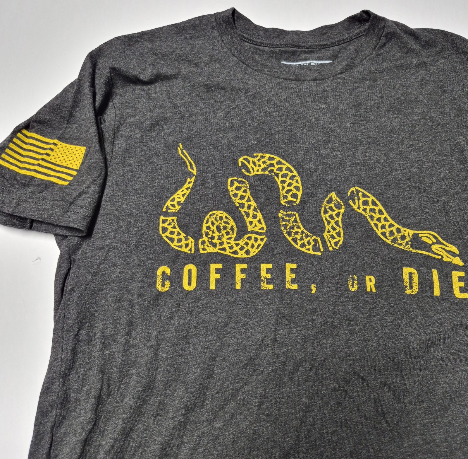 Black Rifle Coffee Company T Shirt Mens Medium Coffee Or Die Vintage Black NWOT