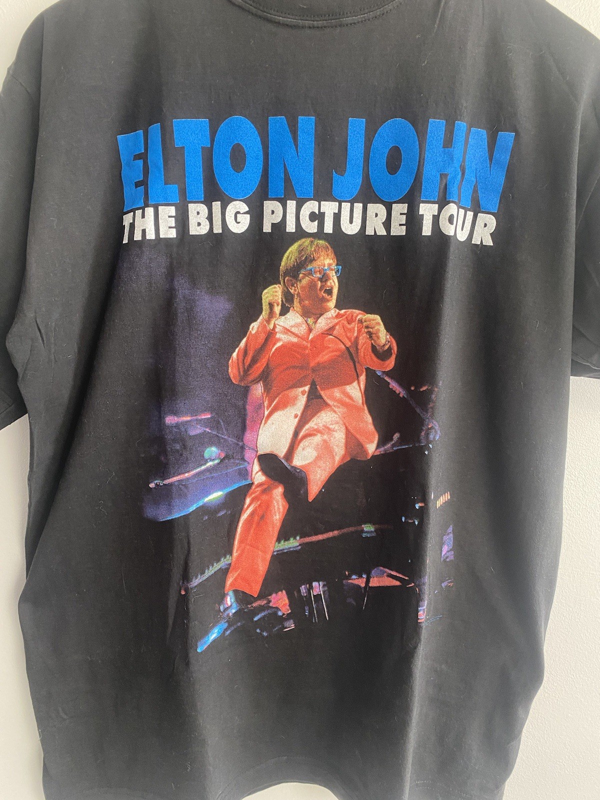 Elton John Vintage 1998 Big Picture Tour T Shirt Medium BG