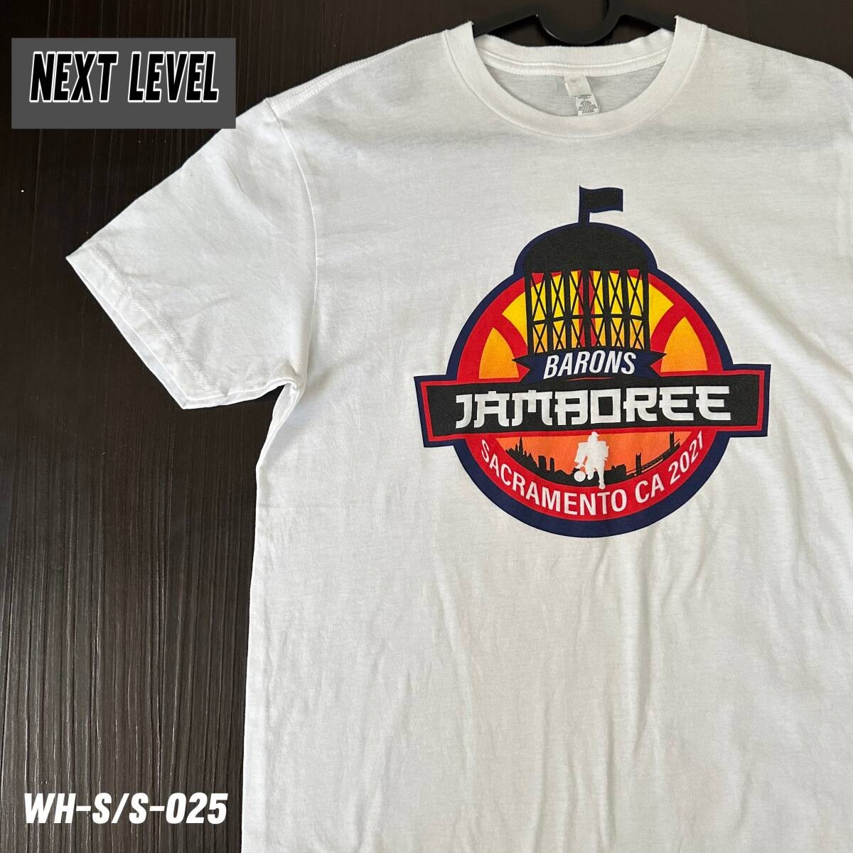 NEXTLEVEL Live Event T shirt Size S Vintage White Sacramento 2021