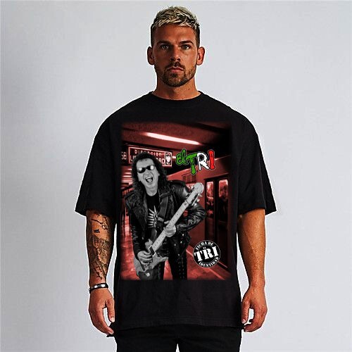 EL TRI DE MEXICO ALEX LORA METRO BALDERAS ROCK EN ESPANOL BLACK T SHIRTS